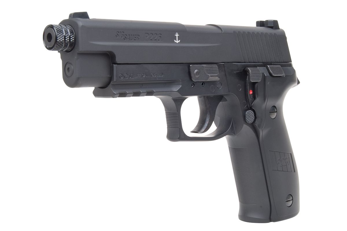 Sig Sauer P226 BlowBack -F-, 4,5mm BB und Diabolo